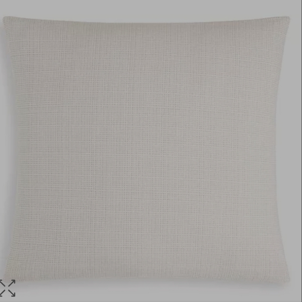 SFERRA Bissa Continental Sham Noughat 26x26 Cotton Fine Linen